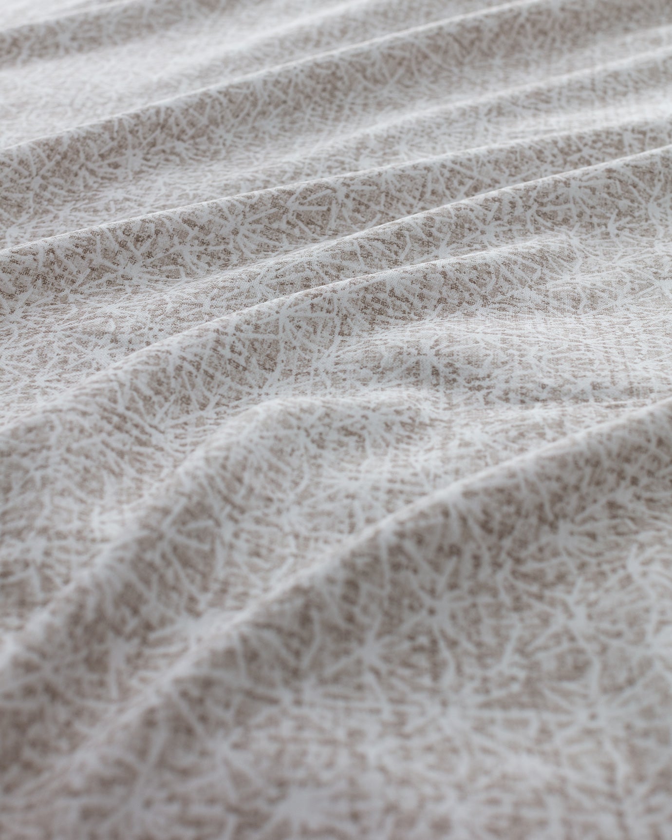 100% Cotton Single Duvet Cover Set - Crepe Texture