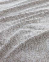 100% Cotton Single Duvet Cover Set - Crepe Texture