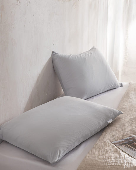 Bamboo Pillowcases - Set of 2, Soft & Hypoallergenic