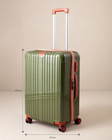 Medium Hardshell Travel Suitcase - Durable Spinner Luggage