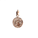 925 Sterling Silver Caesar Medallion Pendant