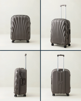 Medium Grey Hardshell Spinner Luggage