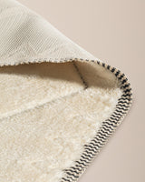 Soft Polyester Blend Rug - Plush Comfort for Modern Homes