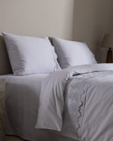 Double Size 100% Cotton Embroidered Bedding Set