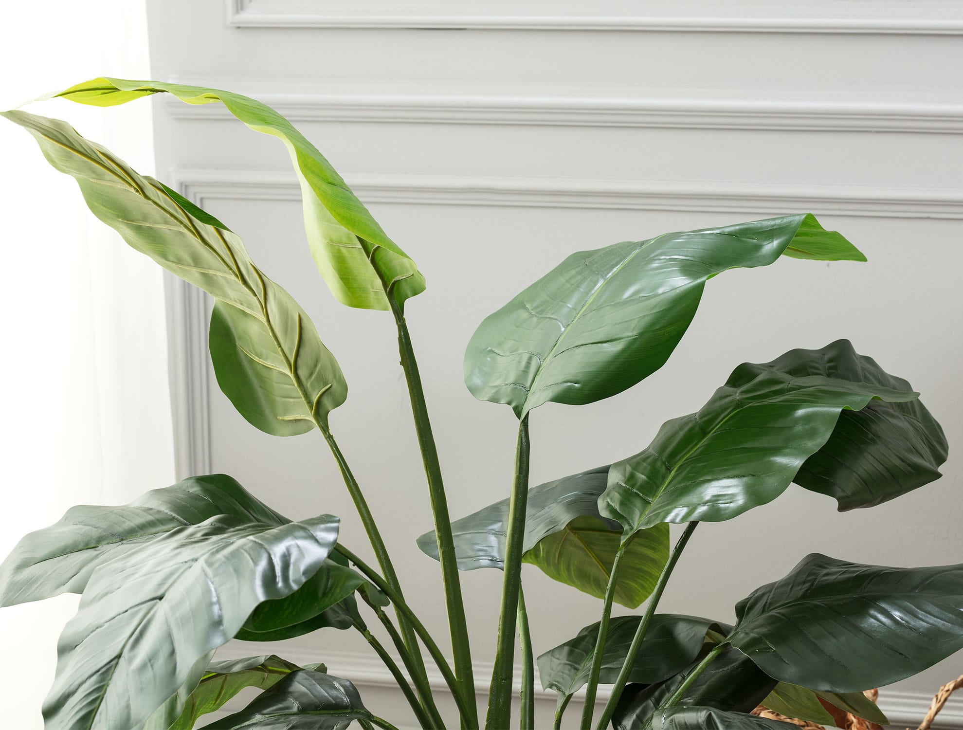 Lifelike Plastic Potted Plant - Floralies Decorative Greenery
