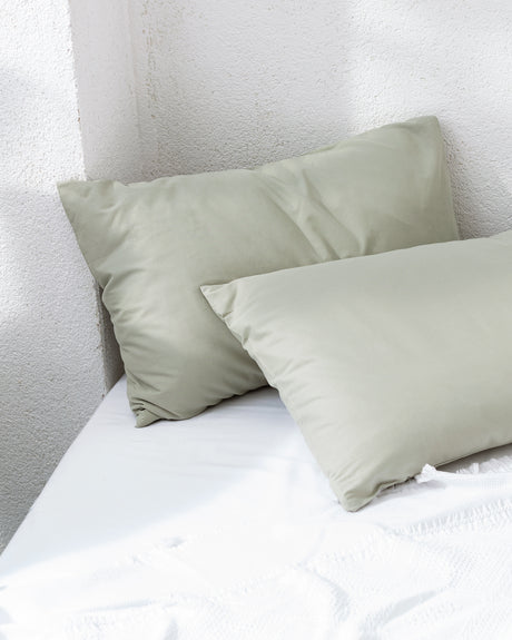 100% Cotton Pillowcase Set - 2 Pack, Soft & Breathable