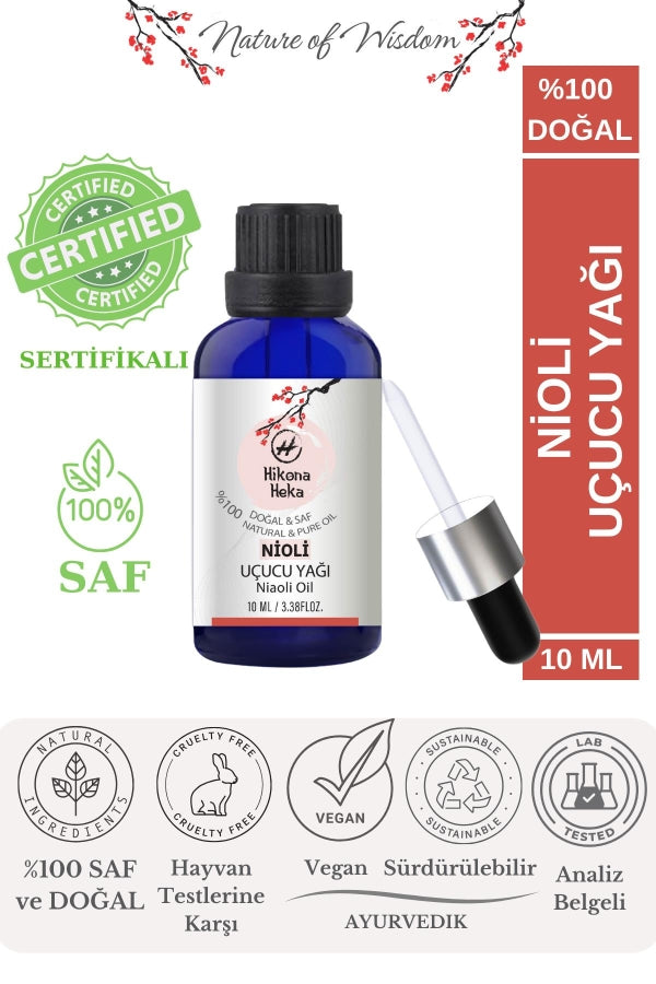 Pure Niaouli Essential Oil - 100% Natural & Certified 10ml