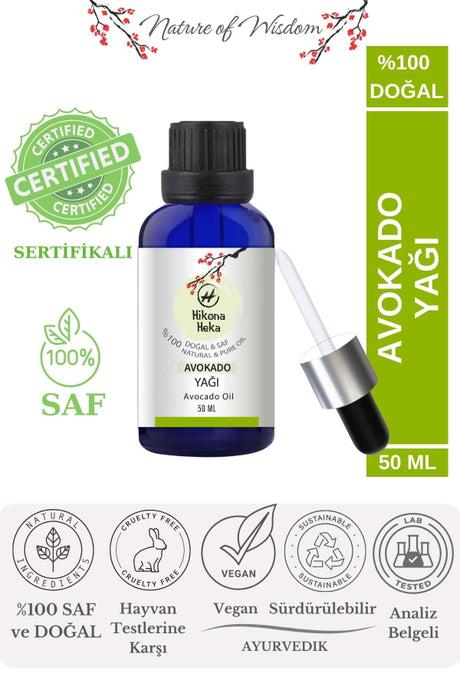 Premium Certified 100 Percent Natural Avocado Oil