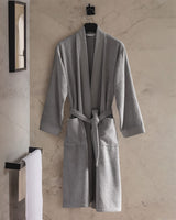 Premium 100% Cotton Kimono Bathrobe - Plush & Highly Absorbent