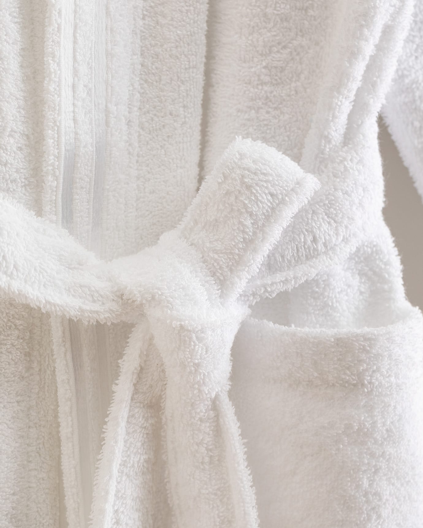 100% Cotton Unisex Bathrobe - Absorbent Kimono Style for Comfort