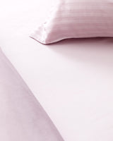 Elicia Full/Queen 100% Cotton Sateen Striped Duvet Cover Set