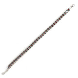 Premium 925 Sterling Silver Mystic Topaz Tennis Bracelet
