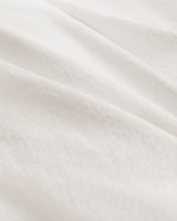 Garment Washed Textured Twin Duvet Cover Set