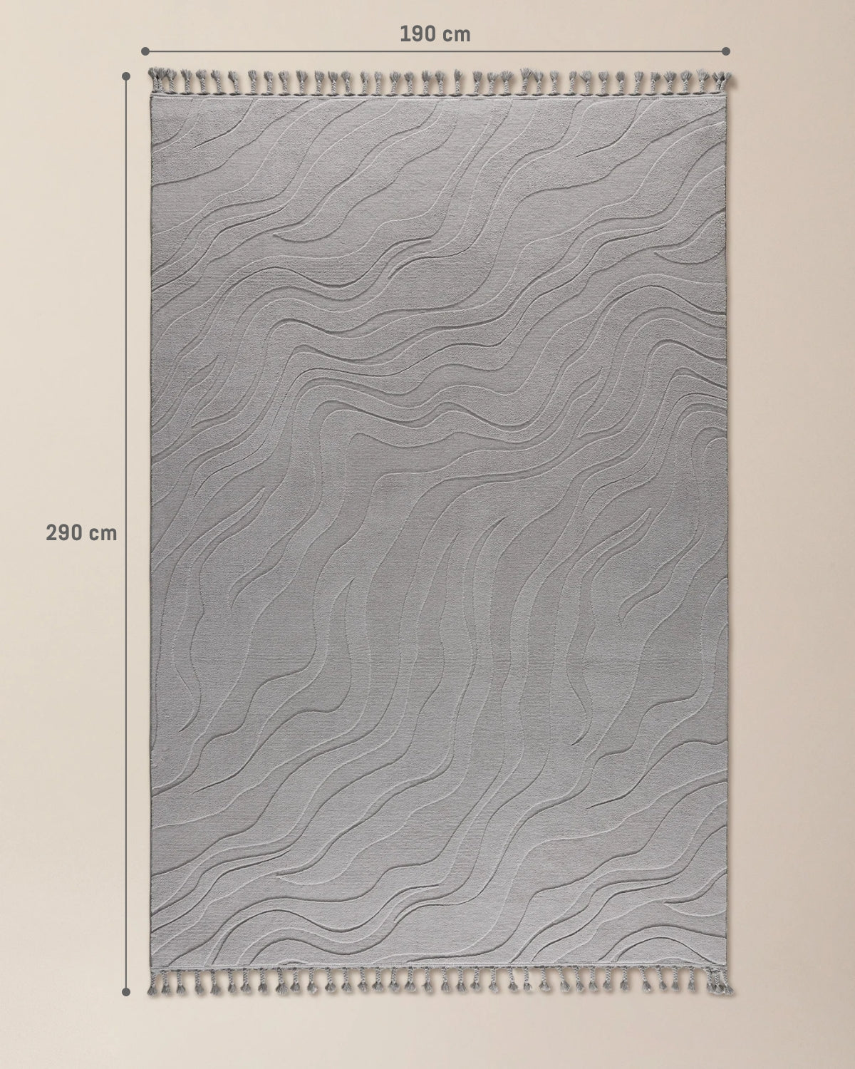 Soft Touch Embossed Modern Area Rug