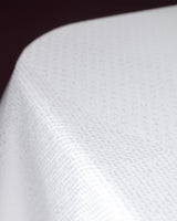 Elegant Polyester Dining Tablecloth - Sophisticated Bourdon Design