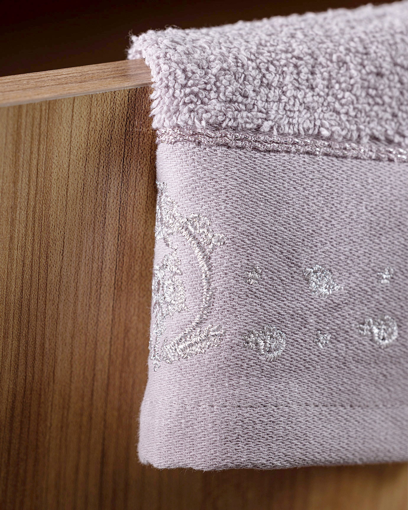 Gauthier Embroidered 100% Cotton 2-Pack Hand Towels
