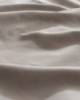 100% Cotton Washed Double Duvet Cover Set - Tie Closure