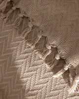 Twin Size Cotton Bedspread - Soft & Breathable Bed Cover