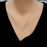 925 Sterling Silver Personalized Initial Pendant Necklace