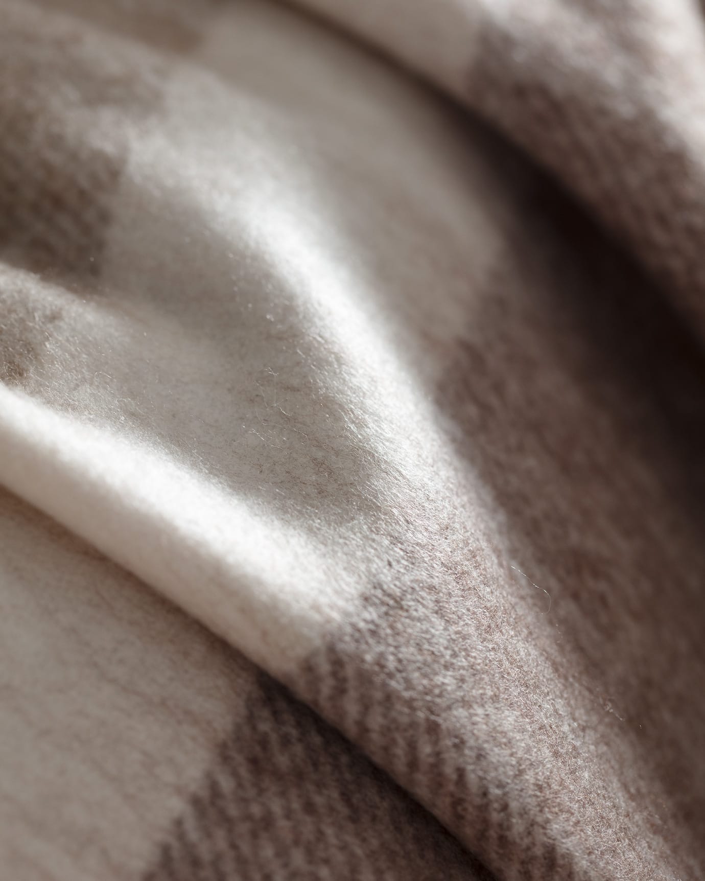 Origny Brown Soft TV Throw Blanket