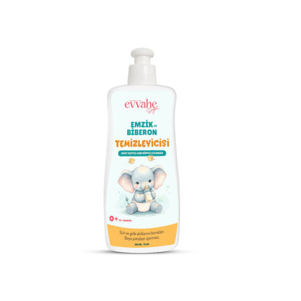 Plant-Based Baby Bottle & Teat Cleaner - Gentle Milk Protein Removal