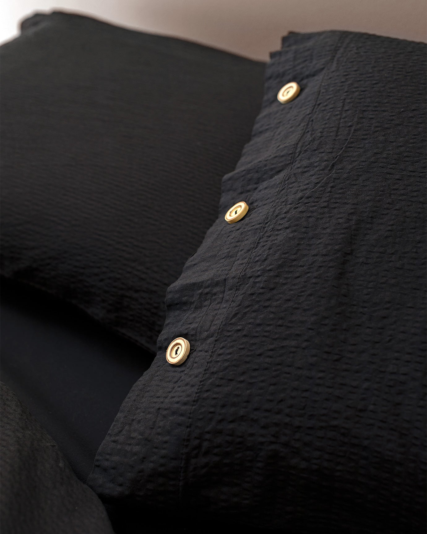 Full/Queen Washed Crinkle Duvet Cover Set - Soft Textured Bedding