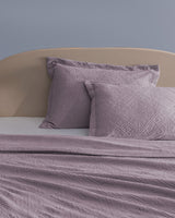 100% Cotton King Size Bedspread - Elegant Marjolaina Design