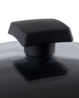 Titanium Non-Stick Shallow Casserole Pot, Black, 26 cm