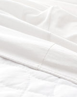 Twin Size Jersey Fitted Sheet - 100% Cotton Soft Knit Bedding