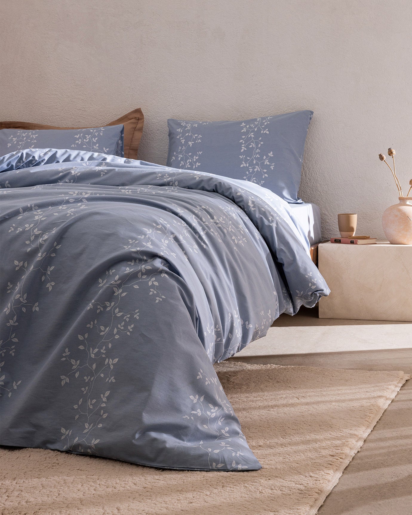 100% Cotton Ranforce King Size Duvet Cover Set - Printed Style