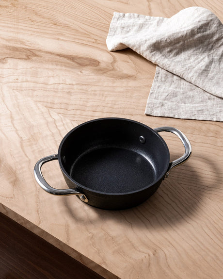 16 cm Black Titanium Nonstick Frying Pan