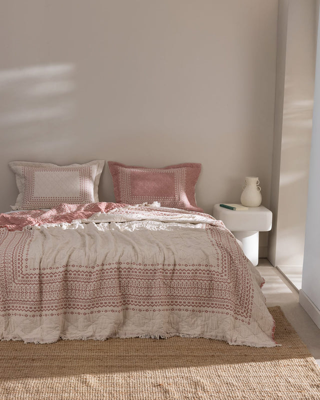 100% Cotton Double Bedspread Set - Brice Collection Comfort
