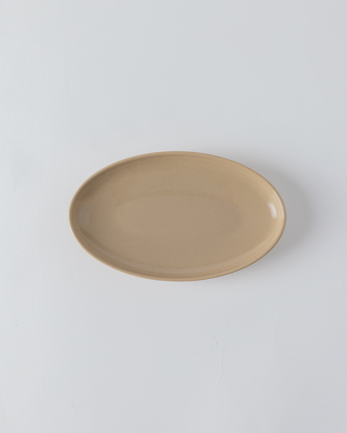 New Bone Porcelain Oval Serving Plate - Aurea Collection