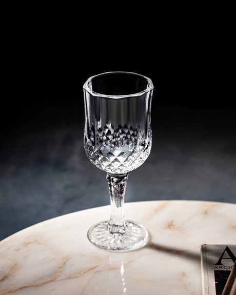 Glass 4-Piece Wine Glass Set - Tall & Elegant Audrey Design