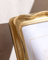 Elegant Gold Medium Photo Frame for Home Decor