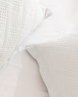 100% Cotton Single Bedspread Set - Modern Triangle Design