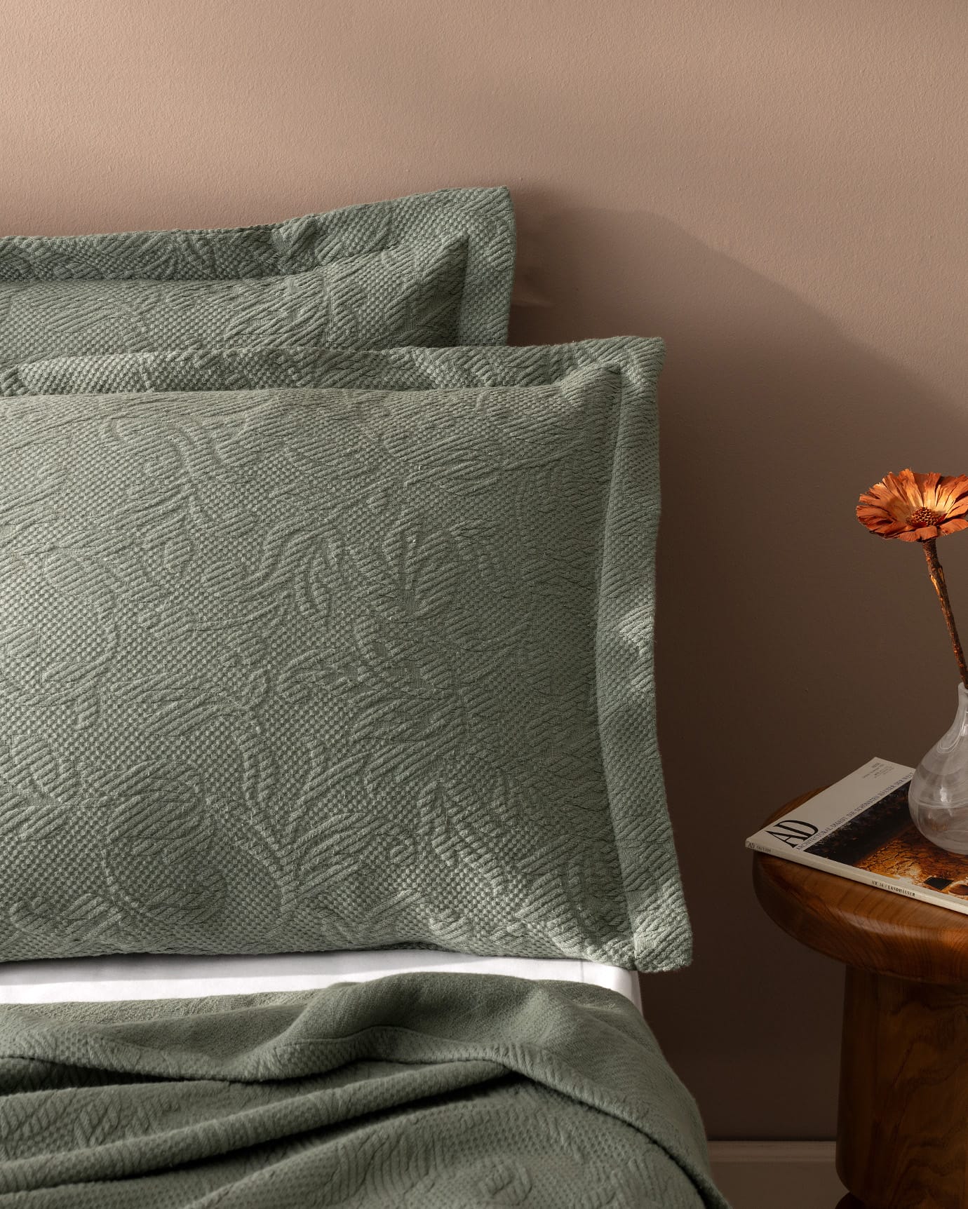 100% Cotton Single Bedspread Set - Soft & Breathable Comfort