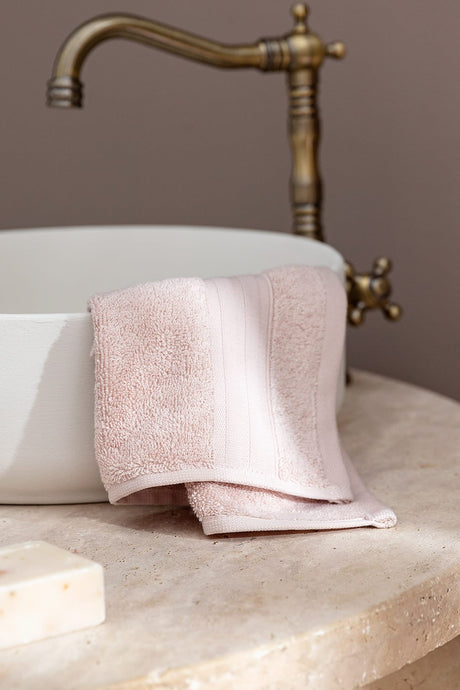 TENCEL Luxury Soft Face Towel - Blush Pink