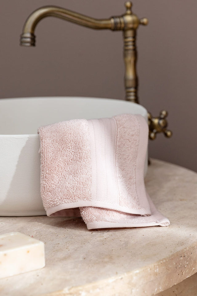 TENCEL Luxury Soft Face Towel - Blush Pink