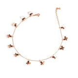 Professional 925 Sterling Silver Butterfly Anklet