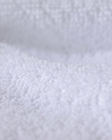 100% Cotton Hand Towel Set - Plush & Absorbent, White/Powder