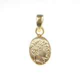 Premium Quality 925 Sterling Silver Caesar Medallion Pendant