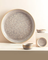 Metal 8-Piece Tableware Set - Modern Minimalist Design