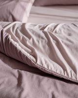 Cotton Blend Jersey Single Duvet Cover Set - Soft & Fitted