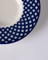 Porcelain 6-Piece Tea Plate Set - Refined Aimon Collection