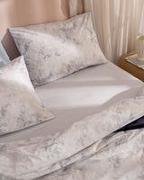 100% Cotton Ranforce King Duvet Cover Set - Elegant Printed Design