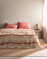 100% Cotton Muslin Single Pique Bedspread Set - Clair Collection