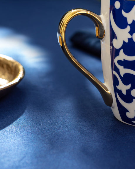 New Bone China Mug - Elegant Everyday Beverage Companion