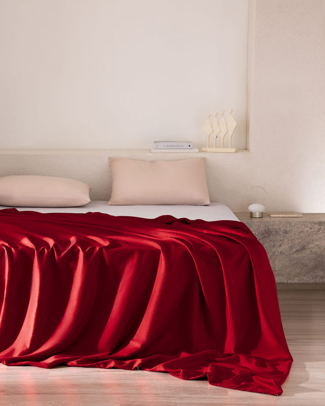 Ciel King Size 100% Cotton Sateen Duvet Cover Set
