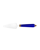 Porcelain Handle Stainless Steel Serving Spatula - Rêve Bleu Cobalt